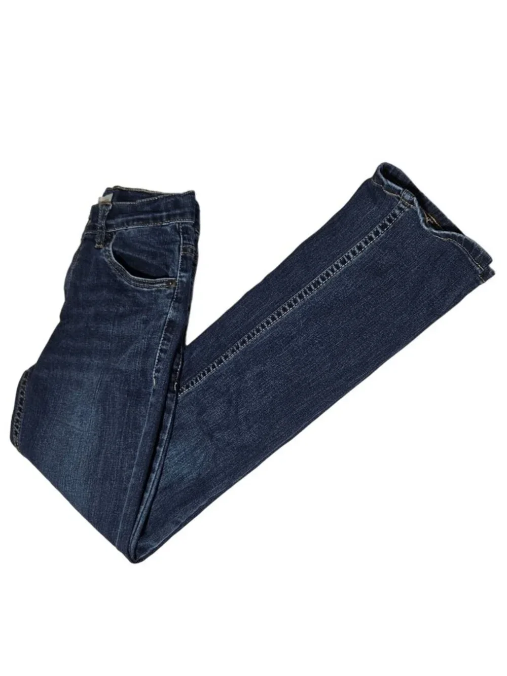 Levis Performance 511 Slim Jeans Boys Size 12 Dark Wash Denim Pants
